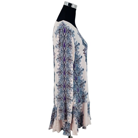 NWOT Free People White Strappy Back Tunic Dress S | Boho Coastal Cowgirl Bridal - Picture 8 of 16